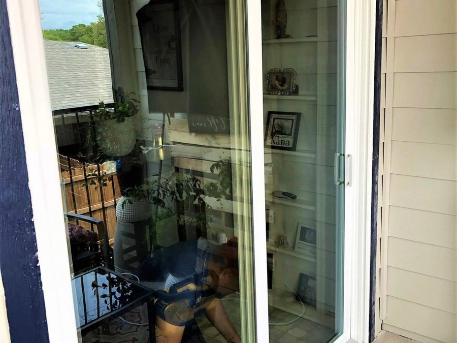 Glass installation in Irving